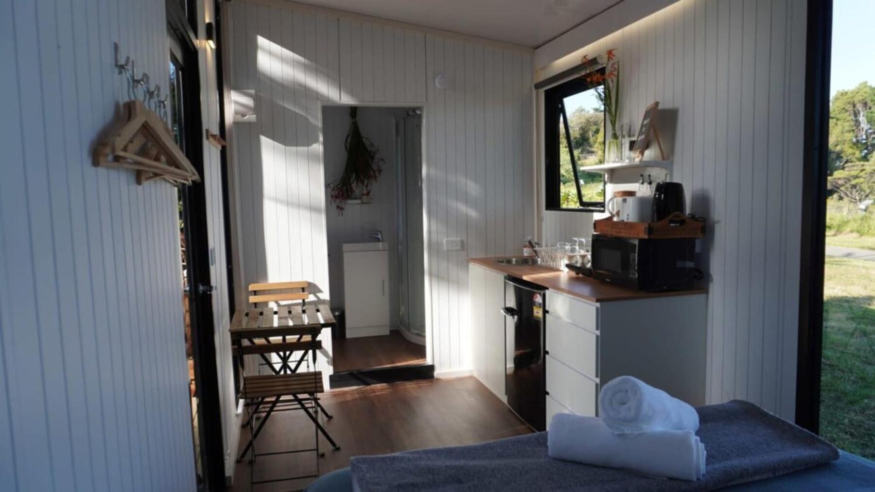 Vila The Kauri Getaway By Tiny Away Waitoki Exteriér fotografie