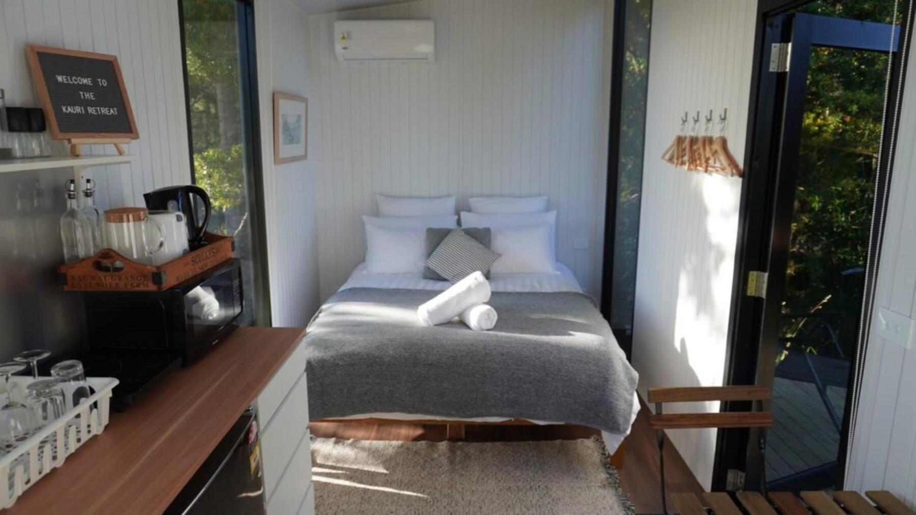 Vila The Kauri Getaway By Tiny Away Waitoki Exteriér fotografie