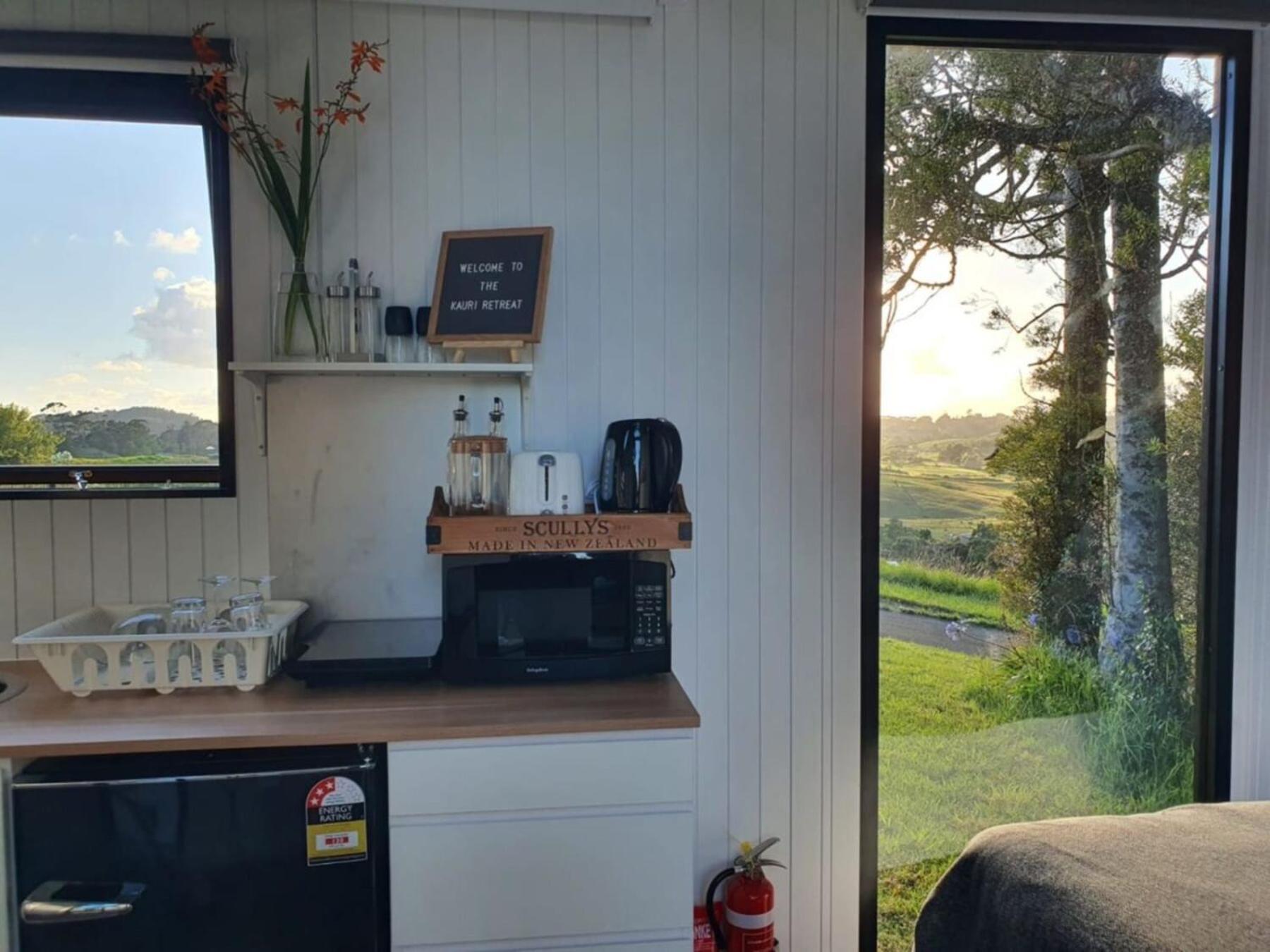Vila The Kauri Getaway By Tiny Away Waitoki Exteriér fotografie