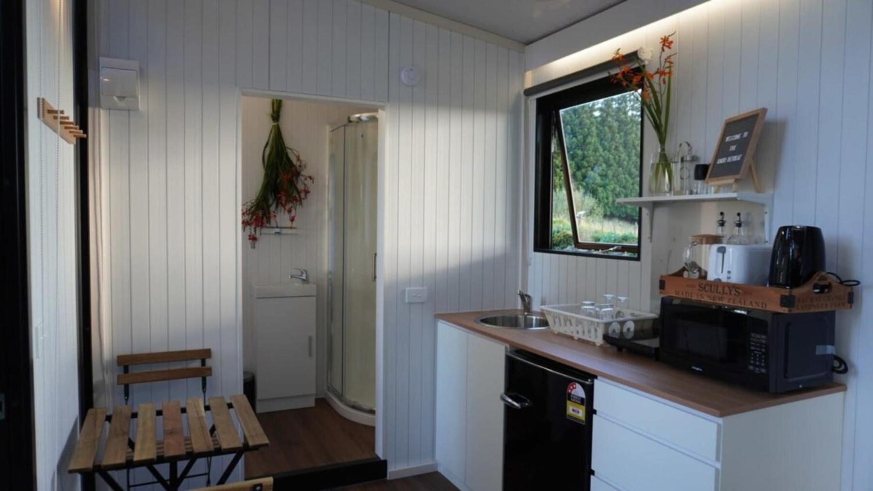 Vila The Kauri Getaway By Tiny Away Waitoki Exteriér fotografie