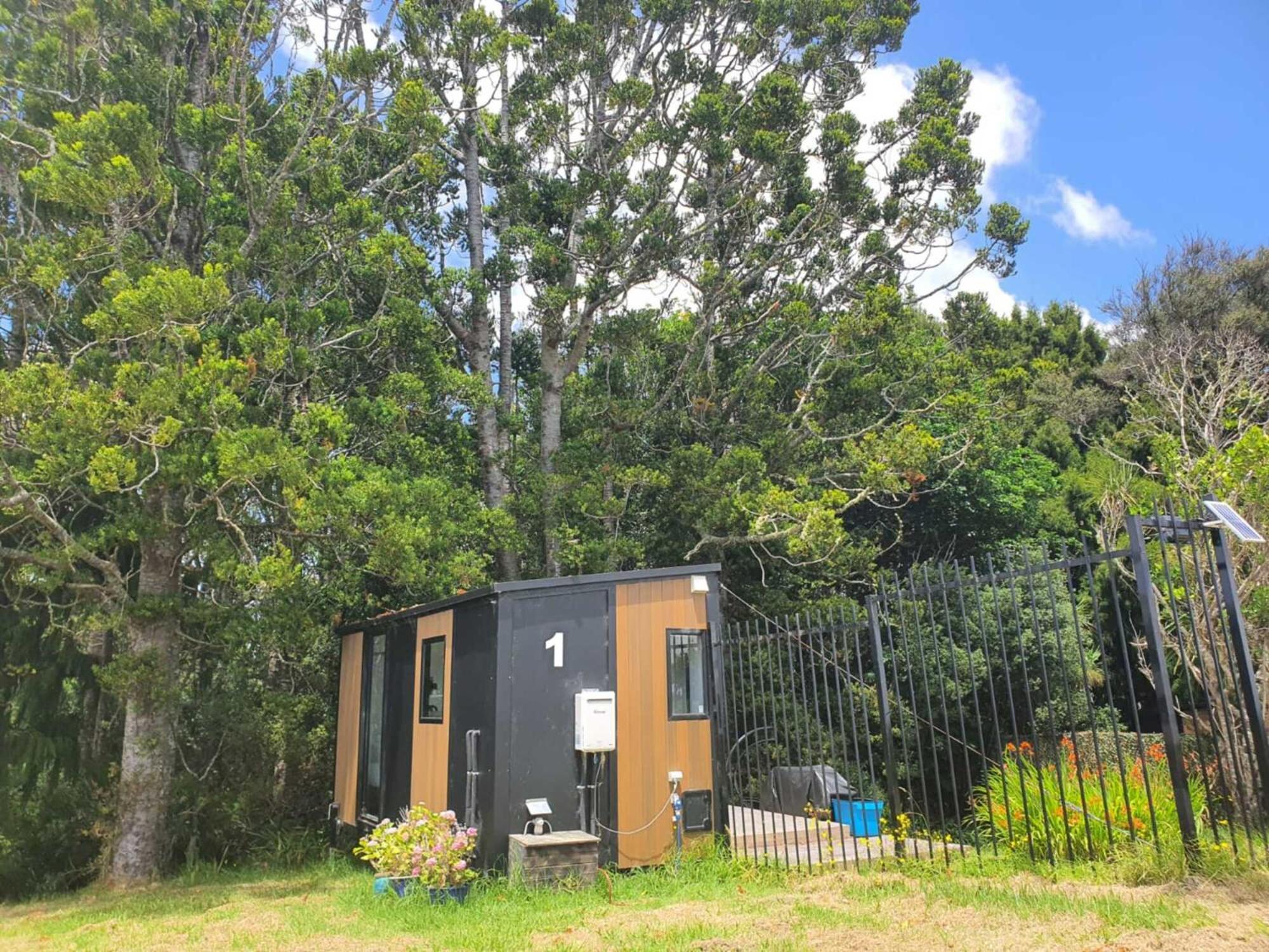 Vila The Kauri Getaway By Tiny Away Waitoki Exteriér fotografie