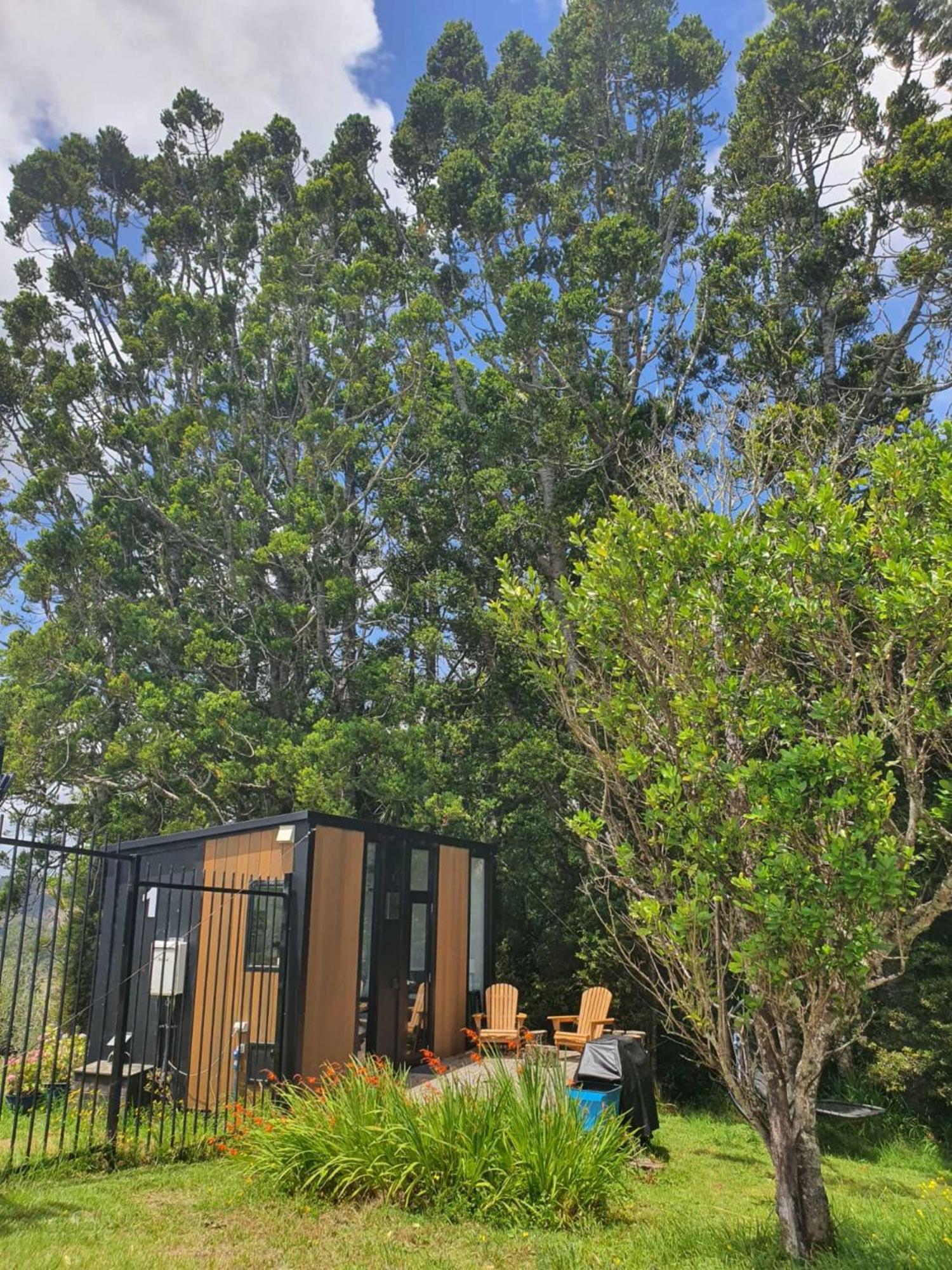 Vila The Kauri Getaway By Tiny Away Waitoki Exteriér fotografie