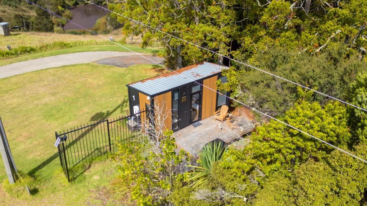 Vila The Kauri Getaway By Tiny Away Waitoki Exteriér fotografie