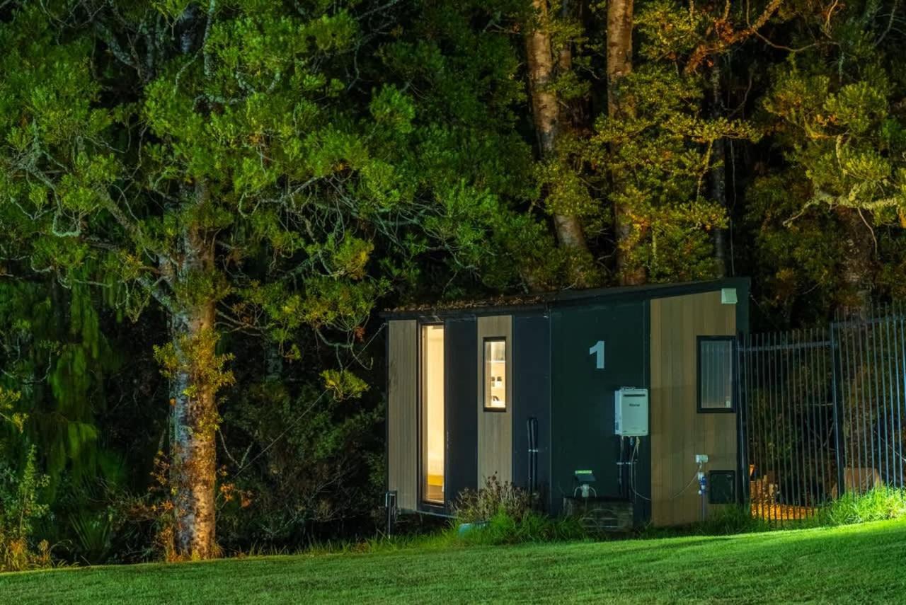 Vila The Kauri Getaway By Tiny Away Waitoki Exteriér fotografie