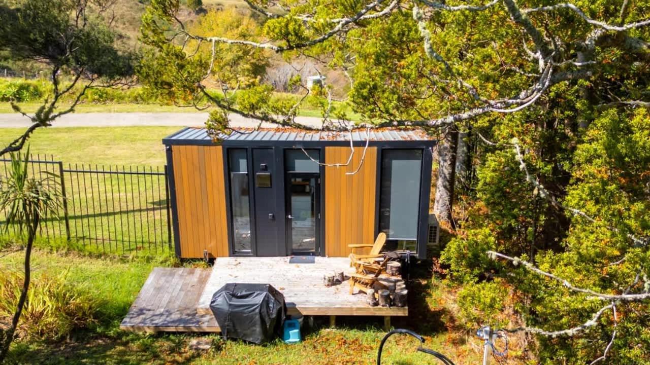Vila The Kauri Getaway By Tiny Away Waitoki Exteriér fotografie